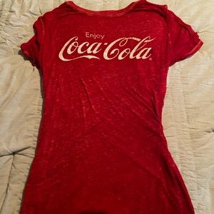 Woman’s coke tshirt